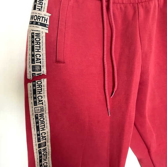 PUMA x MICHAEL LAU Women’s Pants Sz Medium Red - Picture 7 of 11